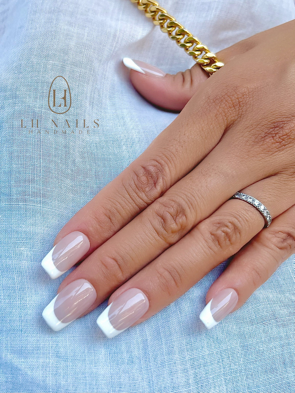 Color-French im Trapez-Style - LH NAILS