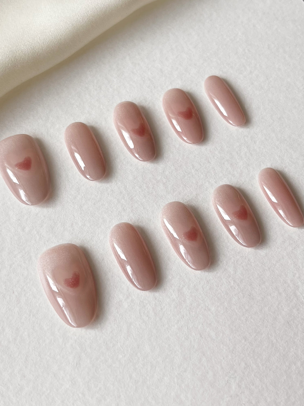 Katzenaugen Rosa Rund Nägel