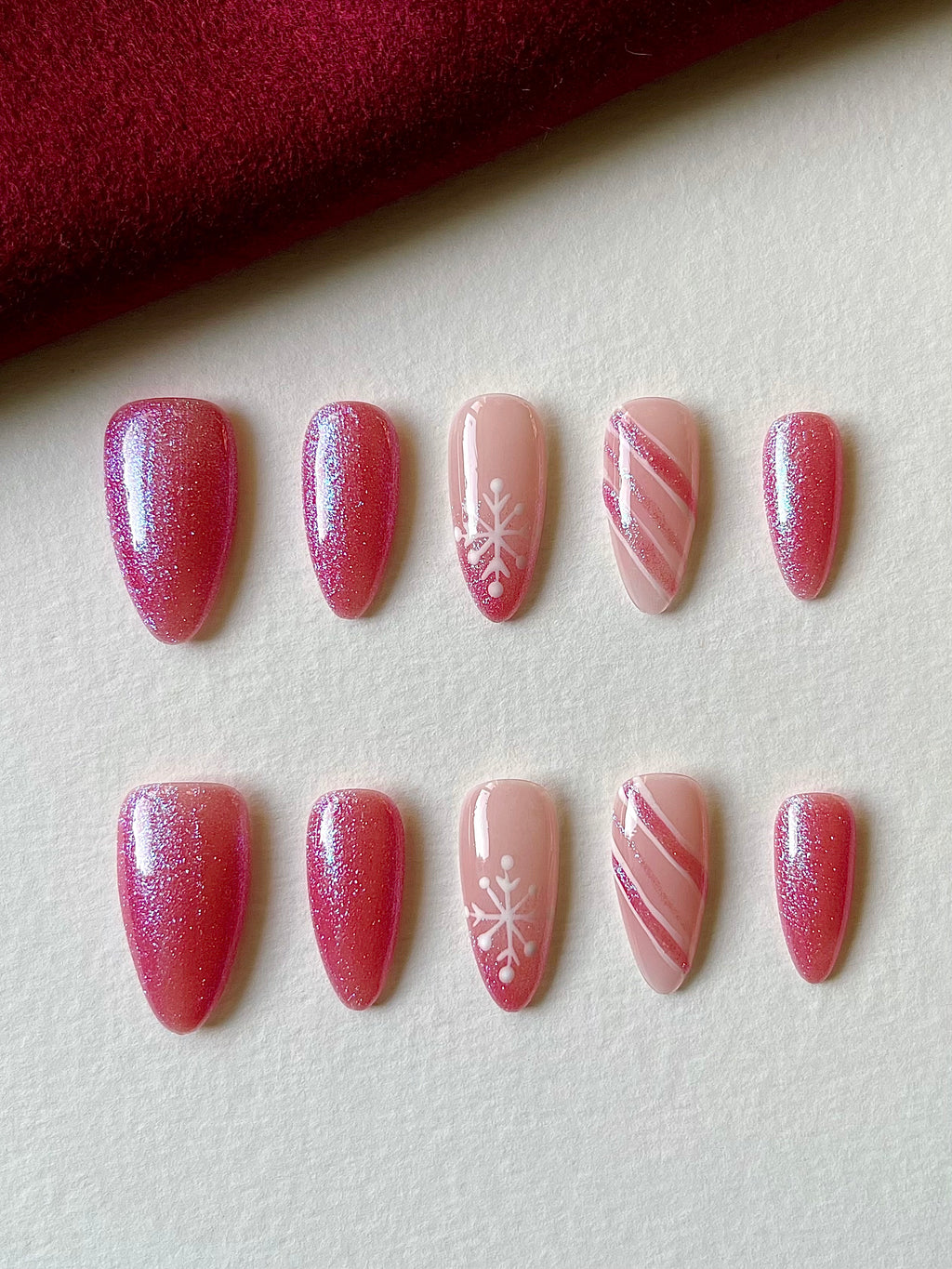 Rosaschnee-Zuckerguss